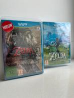 Te koop sealed Zelda BOTW en Twilight Princes Nintendo Wii U, Spelcomputers en Games, Avontuur en Actie, 1 speler, Nieuw, Ophalen of Verzenden