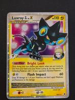 Pokémon TCG - Luxray GL Lv.X - Rising Rivals 109/111 Exc-NM, Ophalen of Verzenden, Zo goed als nieuw, Losse kaart, Foil