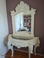 barok kaptafel/ sidetable, Huis en Inrichting, Ophalen, Gebruikt, 125 cm of meer, Overige vormen