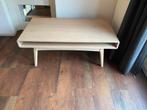Beige Salontafel Loods 5 - Opbergruimte, Huis en Inrichting, Tafels | Salontafels, Ophalen, Gebruikt, 100 tot 150 cm, 50 tot 75 cm