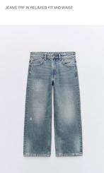 Zara Jeans TRF in relaxed fit, Kleding | Dames, Ophalen of Verzenden, Zo goed als nieuw, Blauw, W27 (confectie 34) of kleiner