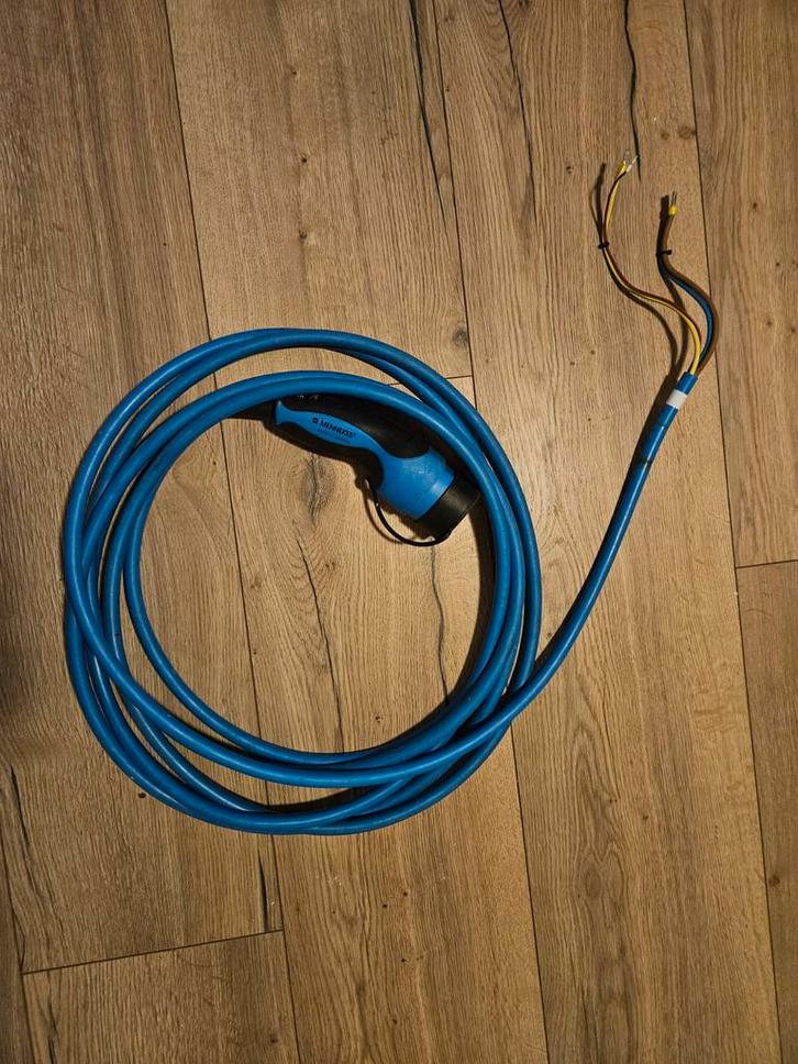 Laadkabel  Type 2 7.4kw - Open Eind - 7 meter, Auto-onderdelen, Elektronica en Kabels, Universele onderdelen, Gebruikt, Ophalen of Verzenden