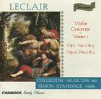 LECLAIR Violin concertos volume one CD STANDAGE, Ophalen of Verzenden, Barok, Zo goed als nieuw, Orkest of Ballet