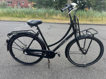 Cortina U1 damesfiets 28 inch 3 versnellingen zwart voorrek beschikbaar voor biedingen