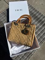 DIOR lady bag medium, Ophalen of Verzenden, Zo goed als nieuw, Bruin, Handtas