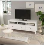 Ikea Hemnes TV-meubel - Wit, Huis en Inrichting, Kasten | Televisiemeubels, Ophalen, Gebruikt, 100 tot 150 cm, Scandinavisch
