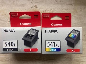 Te Koop : Canon 540L - 541XL cartridges  beschikbaar voor biedingen