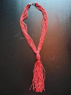 Ketting, Ophalen of Verzenden, Rood, Overige materialen