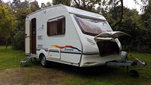 SWIFT Toscane 390/3 - Geheel ingerichte caravan, Caravans en Kamperen, Caravans, Particulier, tot en met 2, 750 - 1000 kg, Sprite