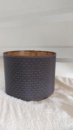 Ikea Nymö Lampenkap Zwart Messing - 44cm, 25 tot 50 cm, Zwart, Rond, Ophalen of Verzenden