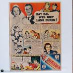 Colgate reclame uit jaren 50, Verzamelen, Merken en Reclamevoorwerpen, -, -, Overige typen, Ophalen of Verzenden