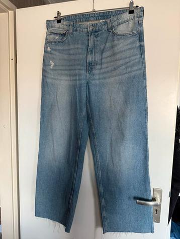 H&M Wide Ultra High Jeans - Maat 48 - 2de Hands beschikbaar voor biedingen
