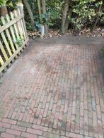 3m2 Gebakken Waaltjes klinkers rood, Tuin en Terras, Tegels en Klinkers, Ophalen, Gebruikt, Beton, Klinkers