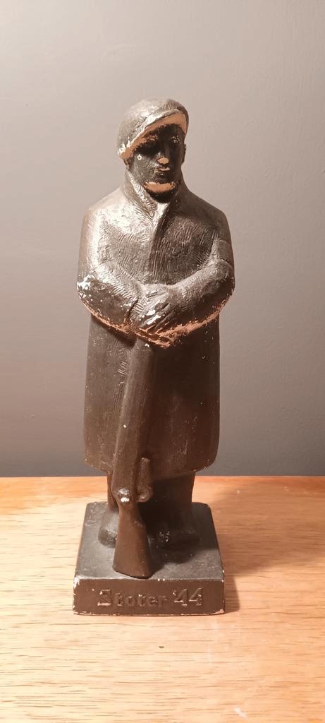 Stoters '44. Nico Onkenhout, Assen, vintage, Antiek en Kunst, Kunst | Beelden en Houtsnijwerken, Ophalen of Verzenden
