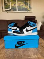 Air Jordan 1 High, University blue maat 38,5, Kleding | Heren, Schoenen, Ophalen of Verzenden, Zo goed als nieuw, Blauw