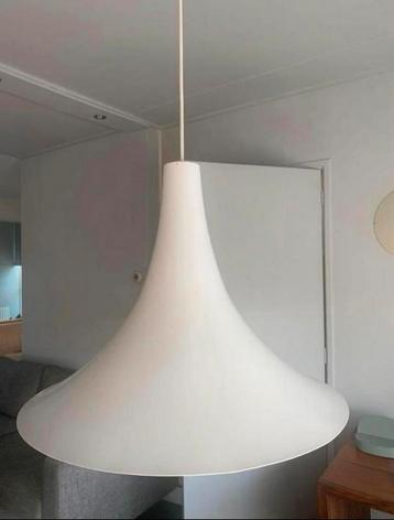 Dijkstra hanglamp heksenhoed trompet vintage design 70s