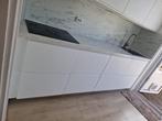 Ikea Keukenblok met Apparatuur en Wasmachine Ombouw, Ophalen, Gebruikt, Wit, Enkelwandige keuken