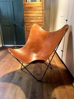 Cuero Mariposa | Vlinderstoel, Huis en Inrichting, Fauteuils, Minder dan 50 cm, Ophalen of Verzenden, Zo goed als nieuw, Country, Modern