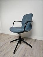 IKEA Långfjäll blauwe bureaustoel, Huis en Inrichting, Ophalen of Verzenden, Zo goed als nieuw, Blauw