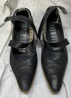 BIKKEMBERGS damesschoenen exclusief, zwart/wit, leder, 39, Ophalen, Zwart, BIKKEMBERGS, Sneakers of Gympen