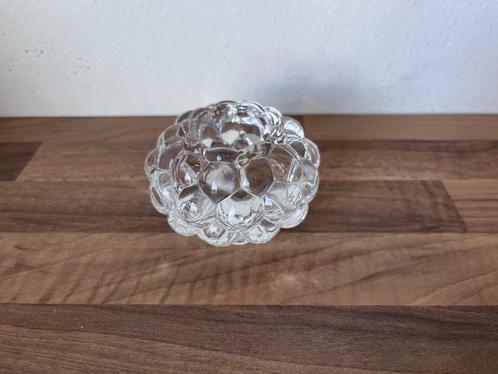 Orrefors Raspberry | kristallen sfeerlicht, Huis en Inrichting, Woonaccessoires | Kandelaars en Kaarsen, Gebruikt, Kandelaar, Minder dan 25 cm