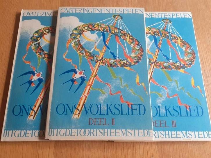 Ons Volkslied, Jan Mul e.a. deel I, II en III, 1945 WD-022/9, Muziek en Instrumenten, Bladmuziek, Gebruikt, Thema, Overige genres