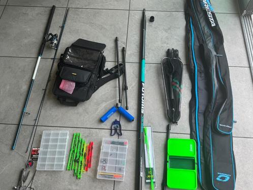 Mooie vis (hengel) set Cresta z.g.a.n., Watersport en Boten, Hengelsport | Algemeen, Zo goed als nieuw, Werphengel, Ophalen
