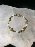 Jade beschermt geluk intuïtie welvaart vrede harmonie magie, Met edelsteen, Nieuw, Ophalen of Verzenden, Groen