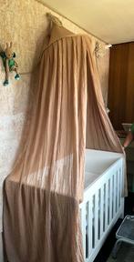 Jollein bruin beige hemel hemeltje klamboe baby sluier, Ophalen of Verzenden, Zo goed als nieuw, Jongetje of Meisje