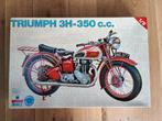 ESCI Triumph 3H/350cc 1:9 No. 6004, Overige merken, Auto, Groter dan 1:32, Ophalen of Verzenden