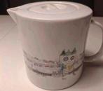 Poul Pava theepot. Denemarken., Huis en Inrichting, Overige typen, Ophalen of Verzenden, Overige stijlen, Glas