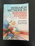 Research Methods in Business Studies fifth edition, Boeken, Ophalen of Verzenden, Gamma, Zo goed als nieuw, WO
