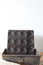 Oude chocolade mal / vorm bakeliet, schelpen*Pronck & Praal*, Ophalen of Verzenden