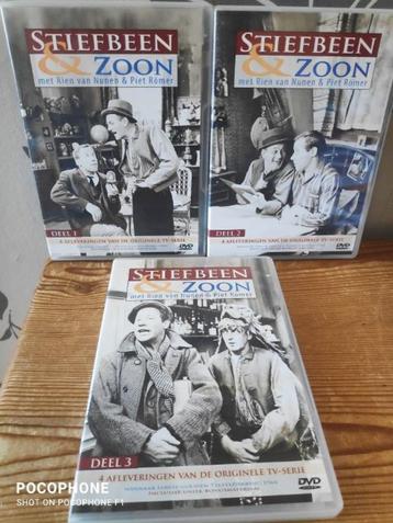 STIEFBEEN EN ZOON - DE COMPLETE SERIE - NIEUWSTAAT. beschikbaar voor biedingen