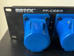 Botex PP-CEE15 19inch paneel 2HE hoog met daarop 6 stuks CEE, Ophalen of Verzenden, Overige typen