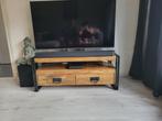 Mango houten tv kast, Ophalen, Gebruikt, 100 tot 150 cm, Minder dan 100 cm