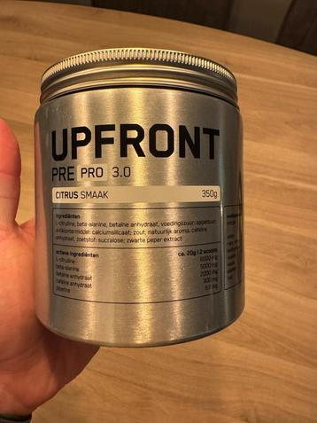 Upfront pre pro 3.0 (witte monster energy) beschikbaar voor biedingen