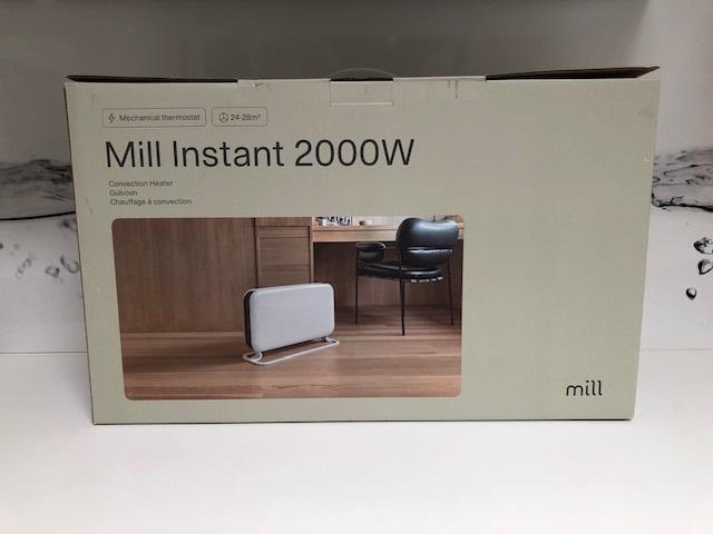 Mill electrische convectorkachel, Huis en Inrichting, Kachels, Zo goed als nieuw, Vrijstaand, Overige soorten, Elektrisch, Ophalen