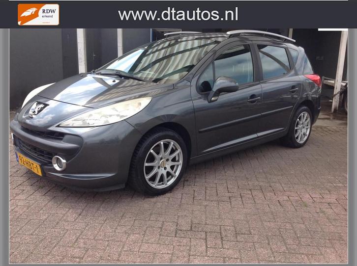 Peugeot 207 SW 1.6 VTi XS el ramen airco panorama dak nieuwe, Auto's, Peugeot, Bedrijf, Te koop, Airbags, Airconditioning, Boordcomputer