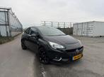Opel Corsa 1.0T 66KW/90PK 3D 2015 Zwart, Auto's, Voorwielaandrijving, 1200 kg, Handgeschakeld, Particulier