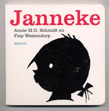 Janneke - Annie MG Schmidt - Fiep Westendorp - kartonboek beschikbaar voor biedingen