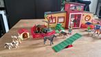 Playmobil Dierenpension 9275 en hondenbegeleider 9279, Ophalen of Verzenden, Zo goed als nieuw, Complete set