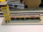 modeltrein Ho faller ams garage pitsstop, zeldzaam, Ophalen of Verzenden, Gebruikt, Gelijkstroom of Wisselstroom, Brug, Tunnel of Gebouw