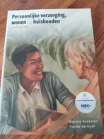 Persoonlijke verzorging wonen en huishouden voor het mbo, Ophalen of Verzenden, Zo goed als nieuw