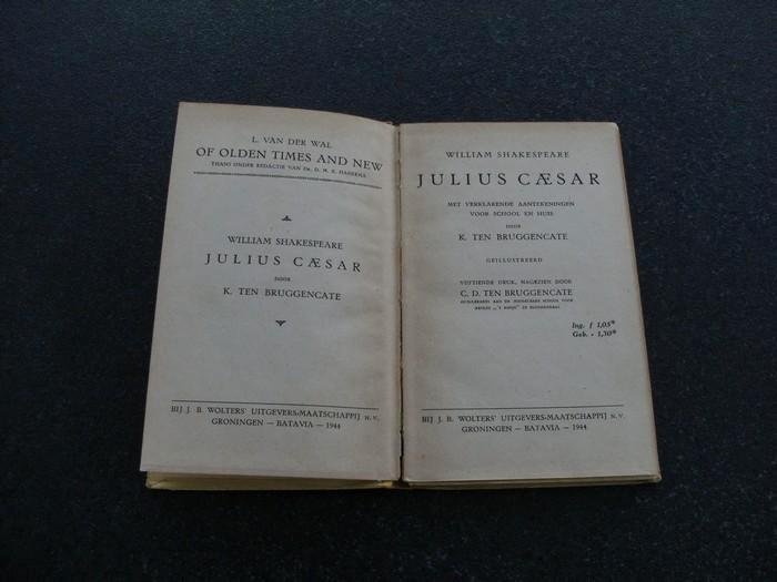 Shakespeare, William	Julius Caesar, Boeken, Romans, Gelezen, Ophalen of Verzenden