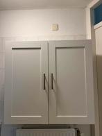 Witte IKEA hangkast bijna nieuw, Huis en Inrichting, Kasten | Kledingkasten, Ophalen, 50 tot 100 cm, Zo goed als nieuw, Minder dan 100 cm