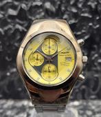 Citizen Oxy Chronograph Ref. 0510-L16631 Facet Kristal, Staal, Staal, Ophalen of Verzenden, Zo goed als nieuw