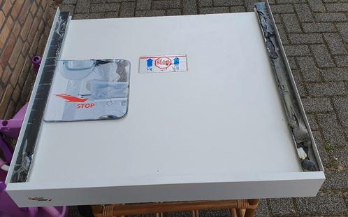 Koppelblad tussen wasmachine en droger met uitschuif plank, Witgoed en Apparatuur, Onderdelen en Toebehoren, Gebruikt, Ophalen