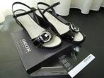 Geox Damessandaal Maat 39, Geox, Zwart, Zo goed als nieuw, Sandalen of Muiltjes