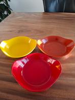 3 retro ovenschaaltjes, 1x Copco, Huis en Inrichting, Keuken | Potten en Pannen, Ophalen of Verzenden, Gebruikt, Gietijzer, Overige typen